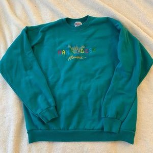 Parks Project Vintage Collection Rainbow Hawaii Hang Loose Crewneck